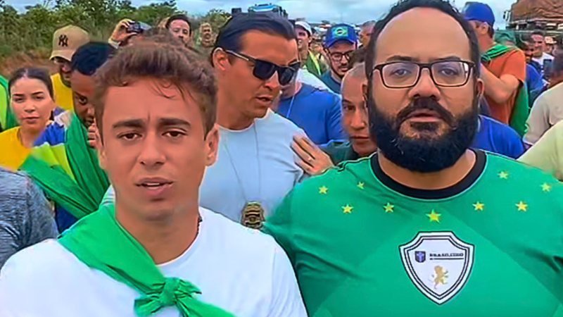 Deputado Leandro de Jesus propõe honrarias da AL‑BA para Nikolas Ferreira