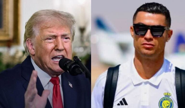 Trump envia convite a Cristiano Ronaldo em vídeo no TikTok