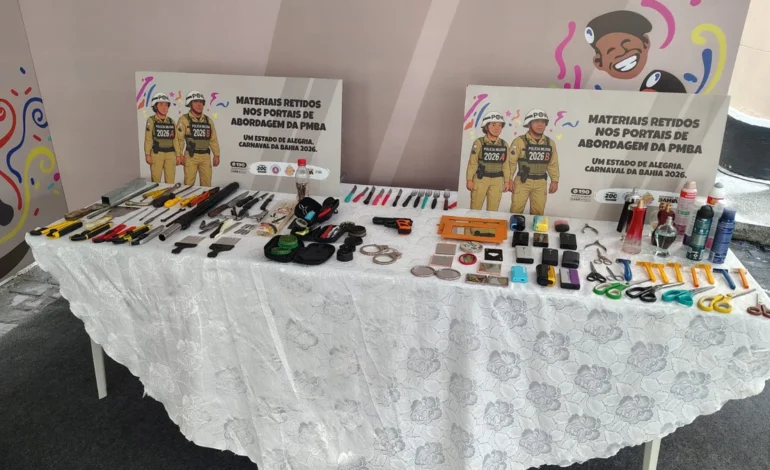 PM reforça segurança com 53 portais nos circuitos do Carnaval de Salvador