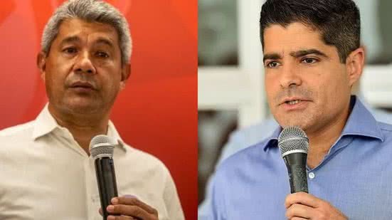 Pesquisa aponta empate técnico na rejeição entre Jerônimo e ACM Neto