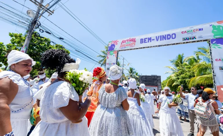 Festival de Arembepe vira palco político antes das eleições