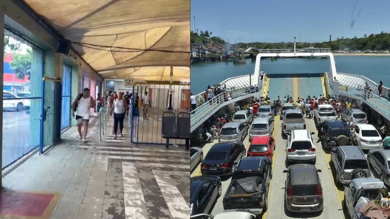 Retorno da Semana Santa aumenta movimento no ferry-boat