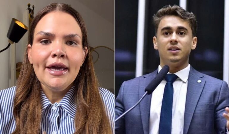 Thais Carla vence ação contra Nikolas Ferreira por danos morais