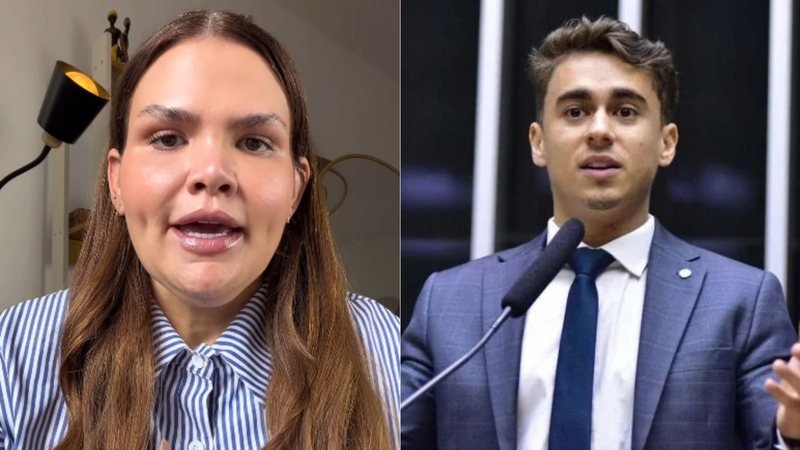 Thais Carla vence ação contra Nikolas Ferreira por danos morais