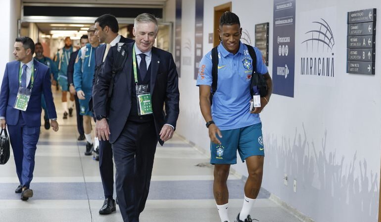 Ancelotti define Brasil para duelo contra o Panamá