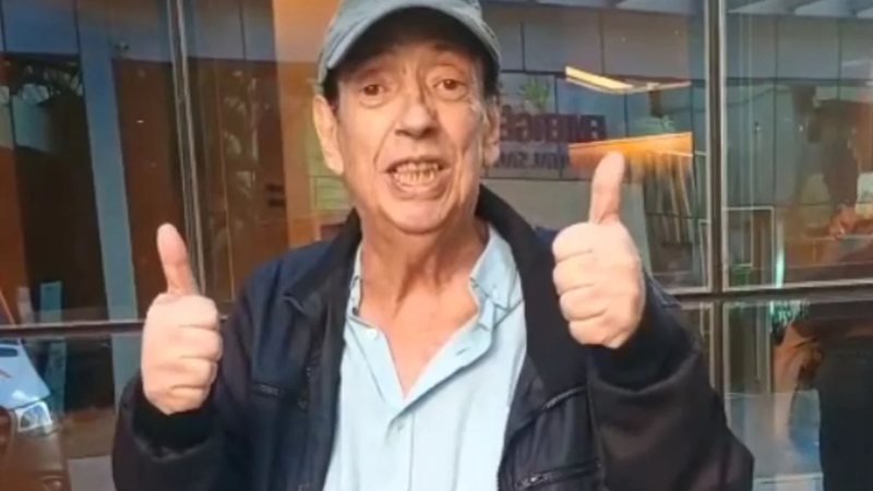Marcos Oliveira recebe alta após 18 dias internado